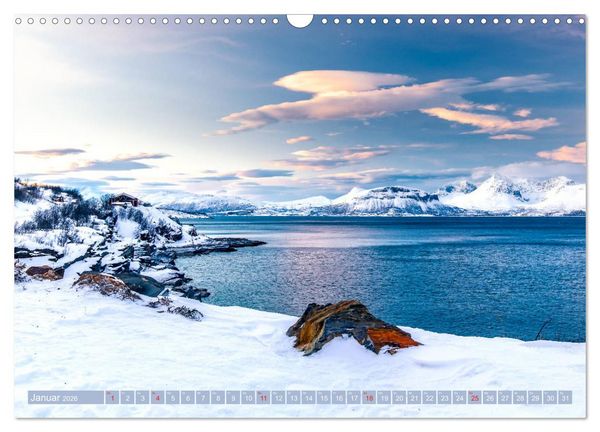 Produktbild: Norwegen - Mythos Landschaften (Wandkalender 2026 DIN A3 quer), CALVENDO Monatskalender
