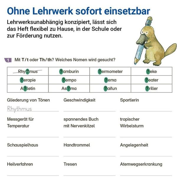 Produktbild: Rechtschreiben mit Rico Schnabel, Klasse 6