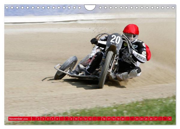 Produktbild: Speedway Sandbahn (Wandkalender 2026 DIN A4 quer), CALVENDO Monatskalender