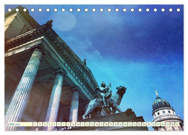 Produktbild: Berlin megacool (Tischkalender 2026 DIN A5 quer), CALVENDO Monatskalender