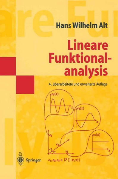 Produktbild: Lineare Funktionalanalysis
