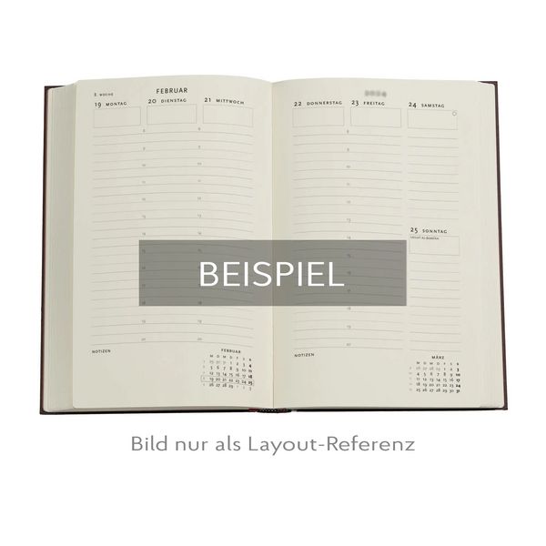 Produktbild: 12-Monatskalender 2026 Kara-ori Pink, Maxi, Vertikal