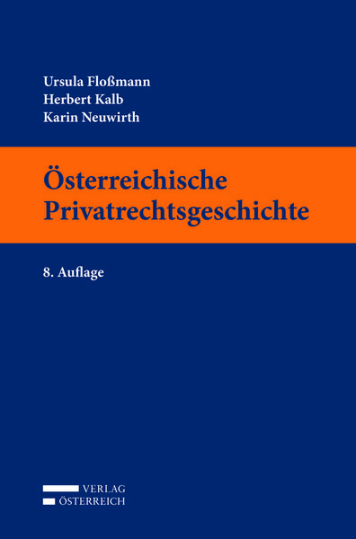 Produktbild: &Ouml;sterreichische Privatrechtsgeschichte