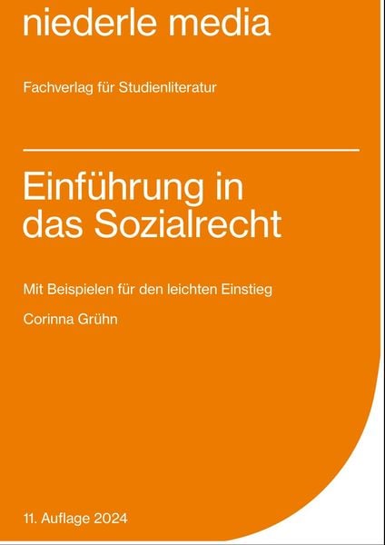 Produktbild: Einf&uuml;hrung in das Sozialrecht - 2024