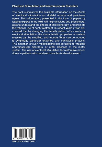 Produktbild: Electrical Stimulation and Neuromuscular Disorders