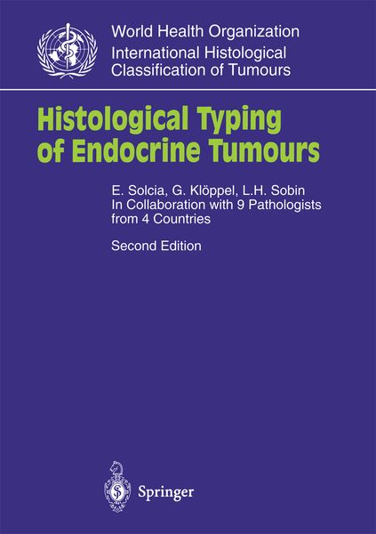 Produktbild: Histological Typing of Endocrine Tumours
