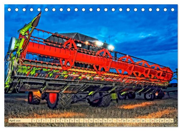 Produktbild: Landwirtschaft - Hightech und Handarbeit (Tischkalender 2026 DIN A5 quer), CALVENDO Monatskalender