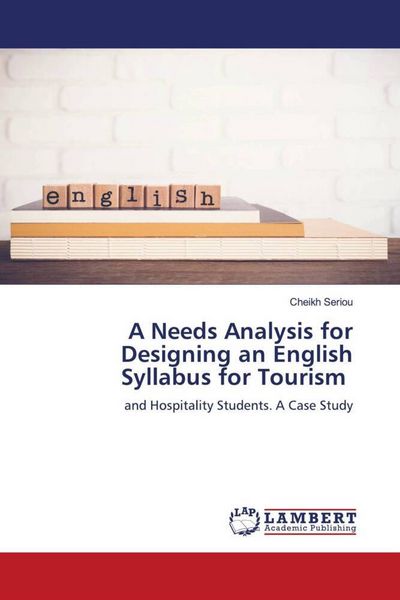 Produktbild: A Needs Analysis for Designing an English Syllabus for Tourism