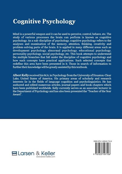 Produktbild: Cognitive Psychology