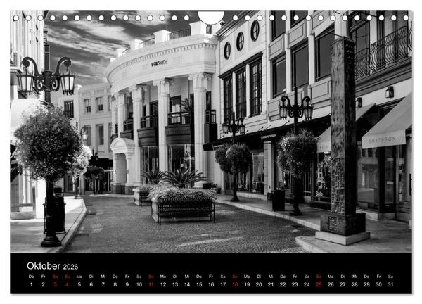 Produktbild: Architektur in Schwarz-Wei&szlig; (Wandkalender 2026 DIN A4 quer), CALVENDO Monatskalender