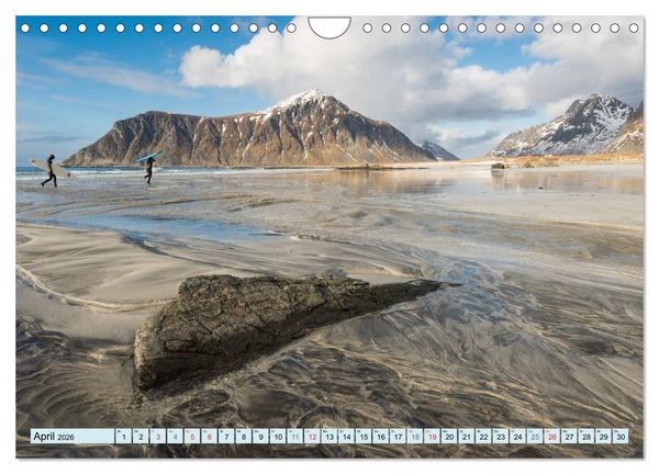 Produktbild: Norwegens Lofoten (Wandkalender 2026 DIN A4 quer), CALVENDO Monatskalender