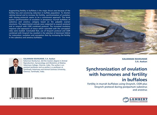 Produktbild: Synchronization of ovulation with hormones and fertility in buffaloes