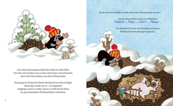 Produktbild: Der kleine Maulwurf feiert Weihnachten