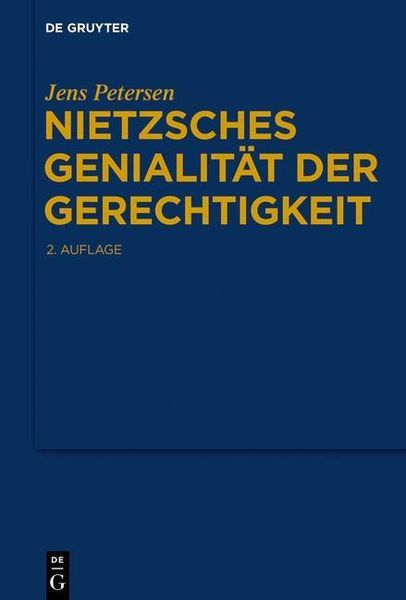 Produktbild: Nietzsches Genialit&auml;t der Gerechtigkeit