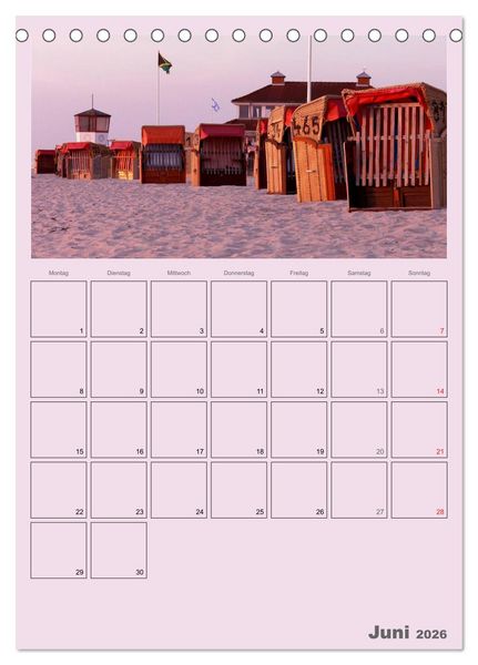 Produktbild: Rund um die Kieler F&ouml;rde / Planer (Tischkalender 2026 DIN A5 hoch), CALVENDO Monatskalender