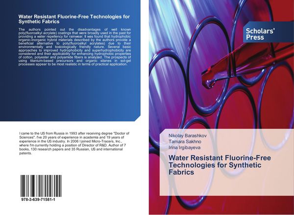 Produktbild: Water Resistant Fluorine-Free Technologies for Synthetic Fabrics