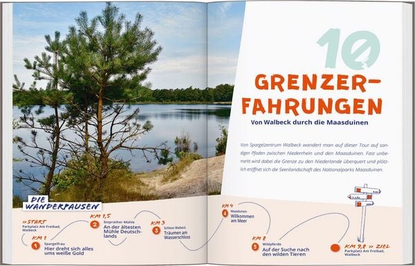 Produktbild: DUMONT Wanderzeit am Niederrhein