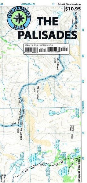Produktbild: The Palisades Trail Map