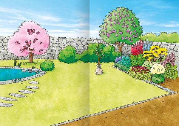 Produktbild: Mein Garten-Stickerheft
