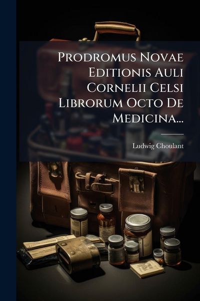 Produktbild: Prodromus Novae Editionis Auli Cornelii Celsi Librorum Octo De Medicina...