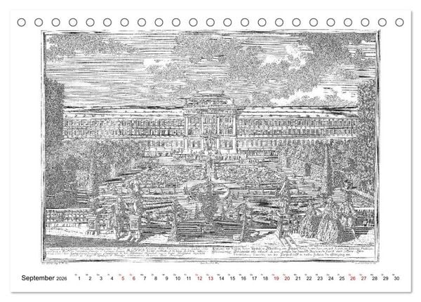 Produktbild: W&uuml;rzburg in alten Bildern (Tischkalender 2026 DIN A5 quer), CALVENDO Monatskalender