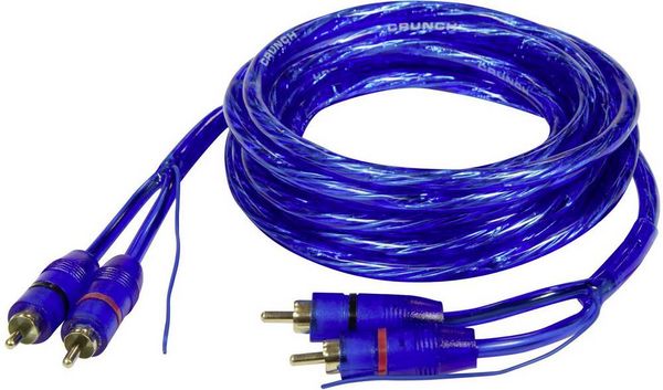 Produktbild: Crunch CRC3 Cinchkabel 3.00m [2x Cinch-Stecker - 2x Cinch-Stecker]
