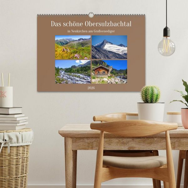 Produktbild: Das sch&ouml;ne Obersulzbachtal (Wandkalender 2026 DIN A3 quer), CALVENDO Monatskalender