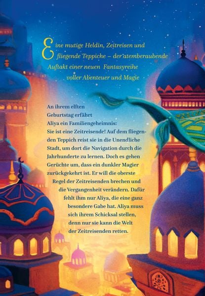 Produktbild: Aliya und die Unendliche Stadt (Die Schule der Zeitreisenden 1)
