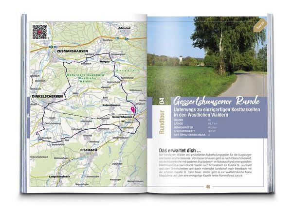 Produktbild: KOMPASS Radf&uuml;hrer von Augsburg bis ins Allg&auml;u