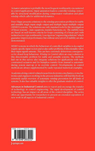 Produktbild: Windup in Control