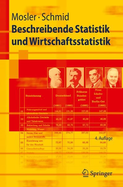 Produktbild: Beschreibende Statistik und Wirtschaftsstatistik