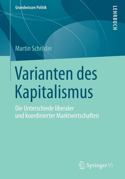 Produktbild: Varianten des Kapitalismus
