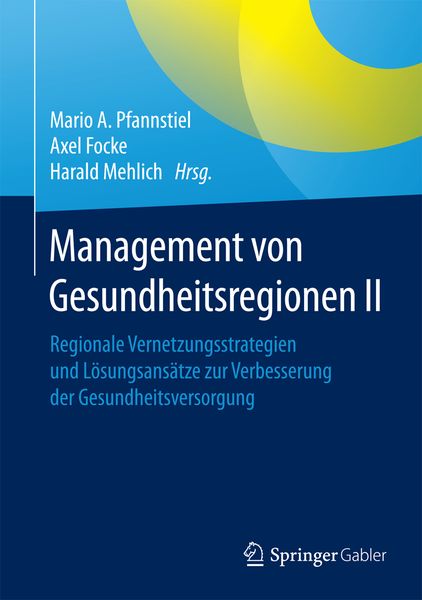 Produktbild: Management von Gesundheitsregionen II