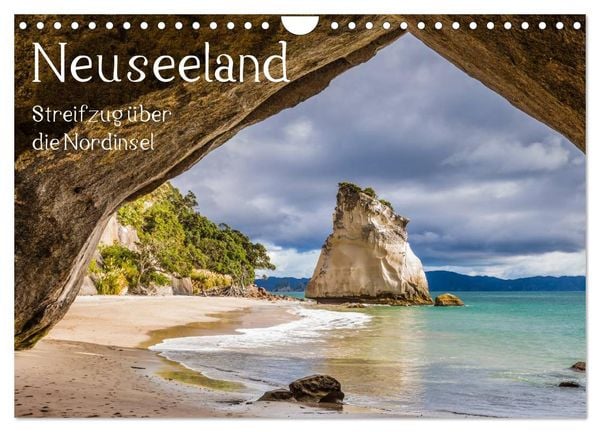 Neuseeland - Streifzug über die Nordinsel / CH-Version (Wandkalender 2026 DIN A4 quer), CALVENDO Monatskalender