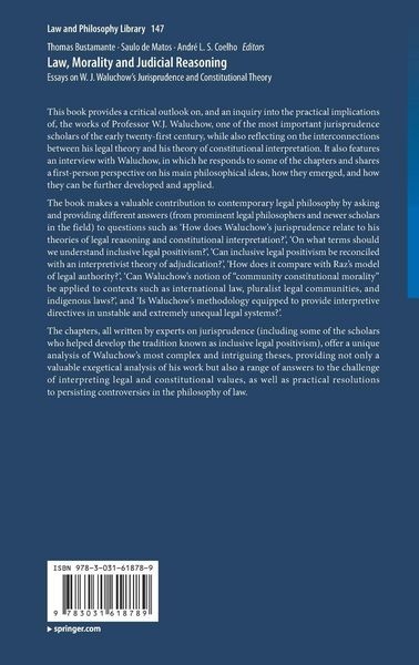 Produktbild: Law, Morality and Judicial Reasoning