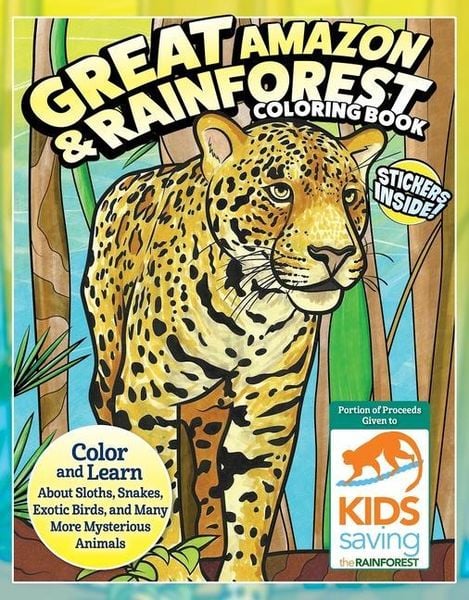 Produktbild: Great Amazon & Rainforest Coloring Book