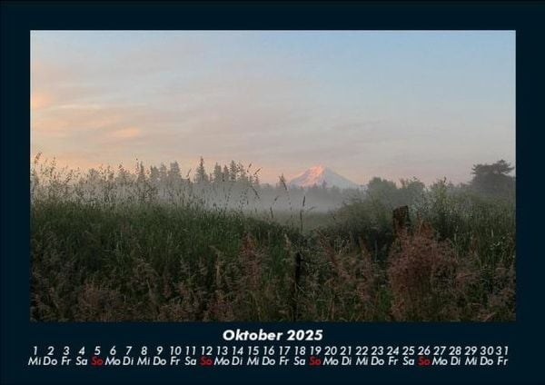 Produktbild: Berge 2025 Fotokalender DIN A5