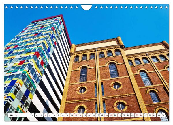 Produktbild: Architektonische Zeitspr&uuml;nge (Wandkalender 2026 DIN A4 quer), CALVENDO Monatskalender