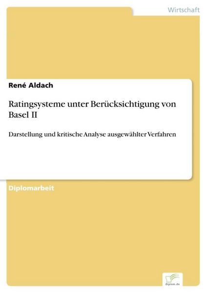 Produktbild: Ratingsysteme unter Ber&uuml;cksichtigung von Basel II