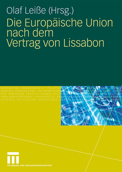Produktbild: Die Europ&auml;ische Union nach dem Vertrag von Lissabon