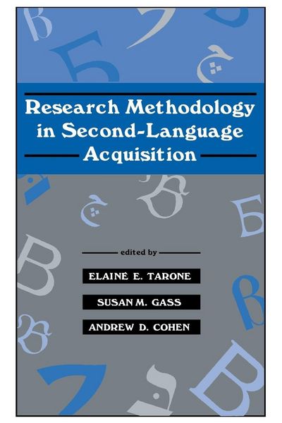 Produktbild: Research Methodology in Second-Language Acquisition