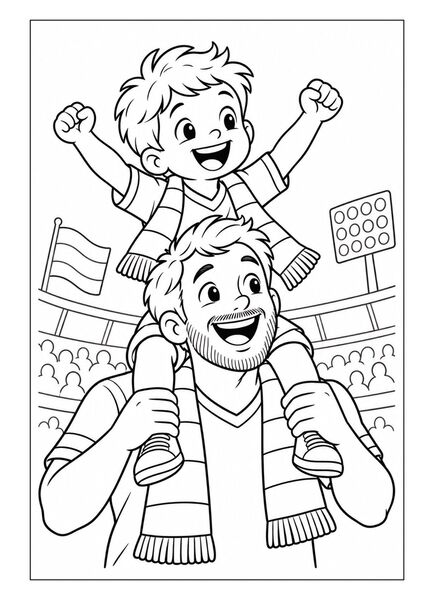 Produktbild: Kleine Kicker ganz gro&szlig;! &ndash; Fu&szlig;ball Malbuch ab 4 Jahren f&uuml;r Jungs mit 50 Ausmalbildern
