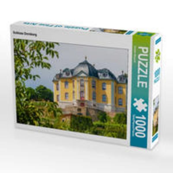 CALVENDO Puzzle Schloss Dornburg | 1000 Teile Lege-Größe 64x48cm Foto-Puzzle für glückliche Stunden