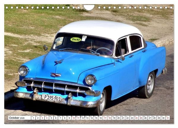 Produktbild: Chevy '54 - The car with the 5-tooth grille (Wall Calendar 2026 DIN A4 landscape), CALVENDO 12 Month Wall Calendar
