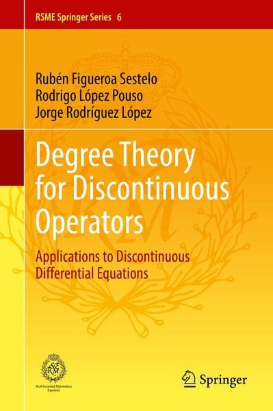Produktbild: Degree Theory for Discontinuous Operators