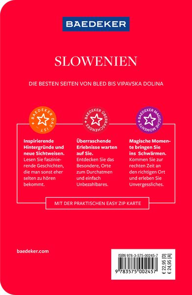 Produktbild: Baedeker Reisef&uuml;hrer Slowenien