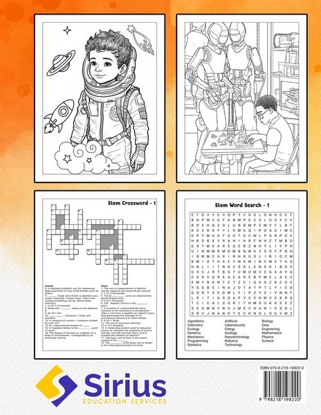 Produktbild: STEM Coloring and Activity Book