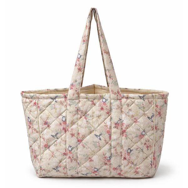 Produktbild: Shopper mit Vogel und Blumenprint
