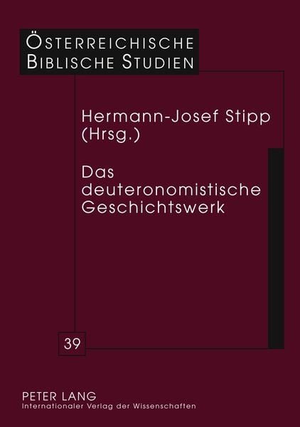 Produktbild: Das deuteronomistische Geschichtswerk