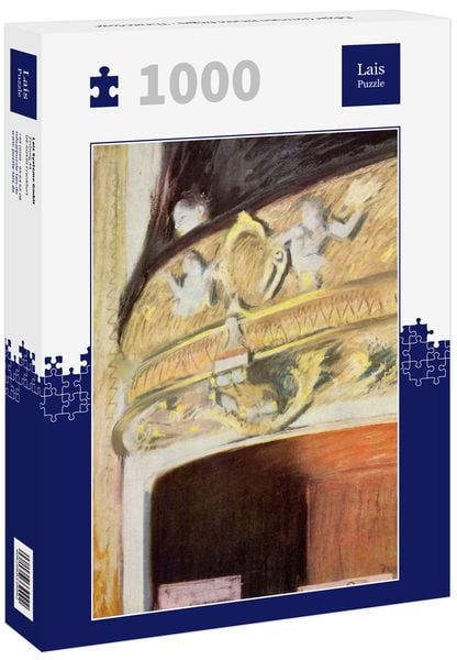 Produktbild: Lais Puzzle Edgar Germain Hilaire Degas - Theaterloge 1000 Teile